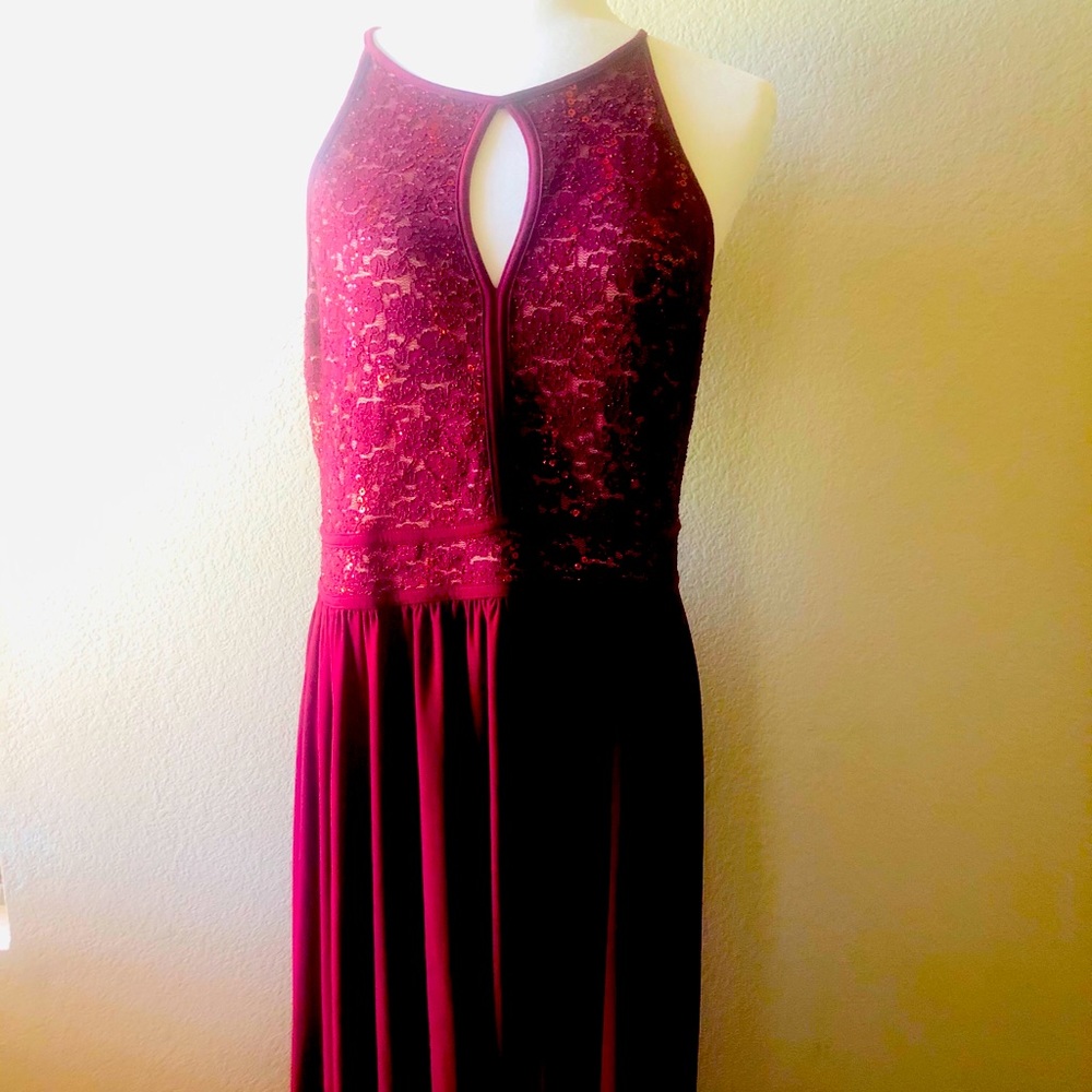 Morgan & co floorlength gown